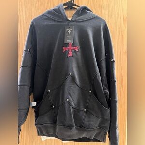 Saint Kaizen Men’s Crusader Hoodie, Size Medium.